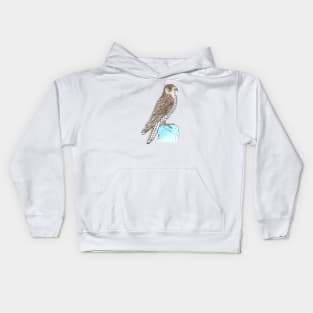 Peregrine Falcon Kids Hoodie